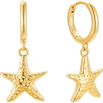 Náušnice Olivie Stříbrné náušnice MOŘSKÁ HVĚZDICE 9948 Ag 925; ≤4,4 g.