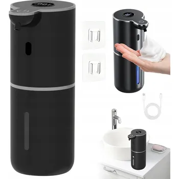 Dávkovač mýdla Bezdotykový dávkovač mýdla Bedee na kuchyňskou dávkovač 380 ml černý