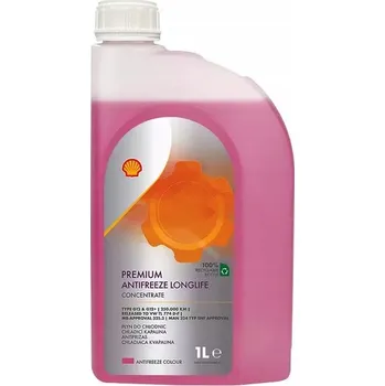 Nemrznoucí směs do chladiče Chladicí kapalina Shell Premium Antifreeze 1l