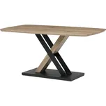 HT-W1570 SRE - Jídelní stůl 165x90cm, mdf, dub san remo, HT-W1570 SRE