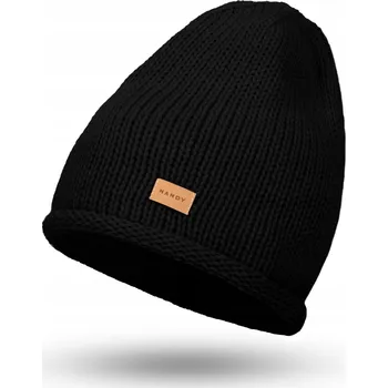 Čepice Zimní Čepice NANDY pro ženy i muže, hladká čepice, teplá na zimu