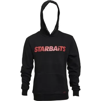 Pánská mikina Mikina Starbaits Black Red - XL