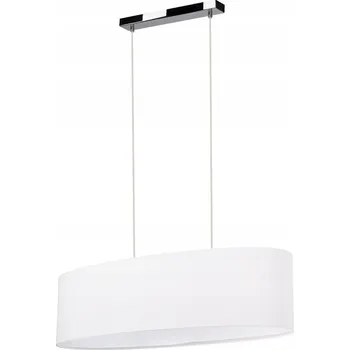 SPOT Svítidlo Závěsné 2xE27 Chrom a Bílé Stínidlo – 1 ks