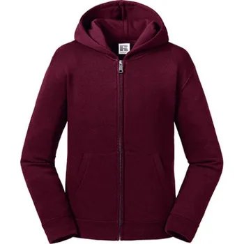 Chlapecká mikina Russell Dětská mikina s kapucí R-266B-0 Burgundy 116 (M)
