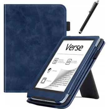 Pouzdro pro Pocketbook Verse / Verse Pro - KOŽENÉ + DOTYKOVÉ PERO
