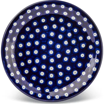 Talíř Dezertní talíř Ceramika Artystyczna Bolesławiec 17,5 cm - dek. 70AX (druhá jakost)