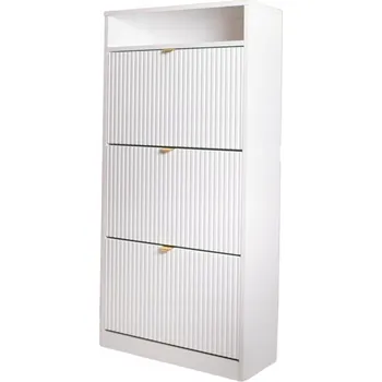 Botník Botník Bias 60 x 125 x 24 cm bílá