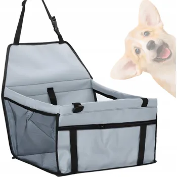 Obraz ŠEDÁ PŘEPRAVKA AUTOMOBILOVÁ PRO PSA