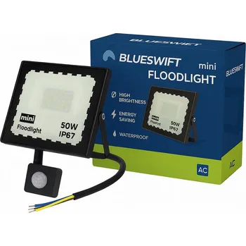 LED halogen s pohybovým senzorem 50W reflektor IP