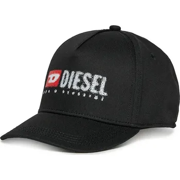 Kšiltovka Dětská bavlněná kšiltovka Diesel FALBIP HAT černá barva, J02390 99X, vel. 56