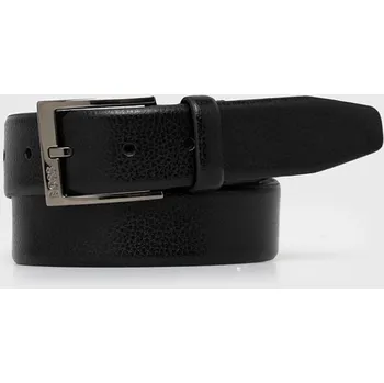 Opasek Kožený pásek BOSS 50479713 černá 99X, vel. 100