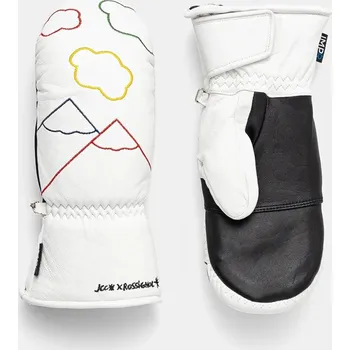 Rukavice Lyžařské rukavice Rossignol Sublime Leather x JCC RLNWG13 bílá 00X, vel. M