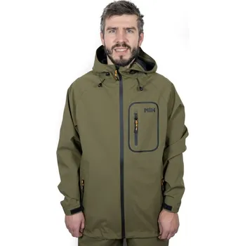 Pánská softshellová bunda Nepromokavá bunda Mikbaits Aqua 10000 zelená - XXXL + doprava zdarma