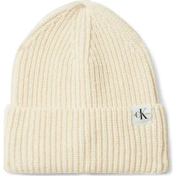 Čepice Dětská čepice Calvin Klein Jeans béžová barva, IU0IU00440 IU0IU00440.9BYA 02X, vel. 50/52