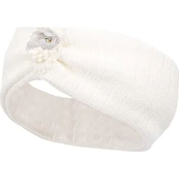 Čepice Dětská čepice Jamiks AZIZA AZIZA.NAK.gl.JZH138 bílá 00A, vel. 44