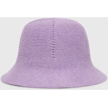 Klobouk Dětský klobouk United Colors of Benetton 6S1SCA021.G.Seasonal fialová 04X, vel. 56