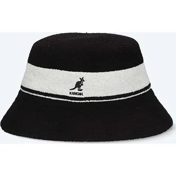 Klobouk Klobouk Kangol Bermuda Bucket černá barva, K3326ST.BLACK-BLACK 99X, vel. S