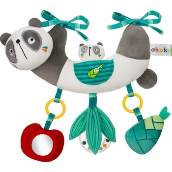 Hračka pro nejmenší AKUKU A0702 ZÁVĚS NA DĚTSKOU POSTÝLKU PANDA