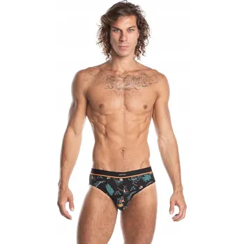 Pánské oblečení LAMA Pánské slipy MULTICOLOR vel. XXL, 2 ks