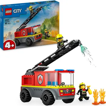 Stavebnice LEGO LEGO City Hasičské auto s žebříkem 60463