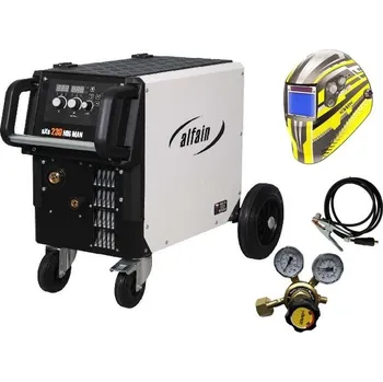 Svářečka Svářečka MIG/MAG AlfaIn aXe 230 MIG MAN pro CO2 výhodný SET Varianta: SET 12: svářečka s výbavou v popisu stroje + RV CO2 + kukla expert E.144 SET12