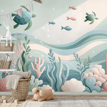 Tapeta Dovido Samolepící tapeta podmořský svět s želvami