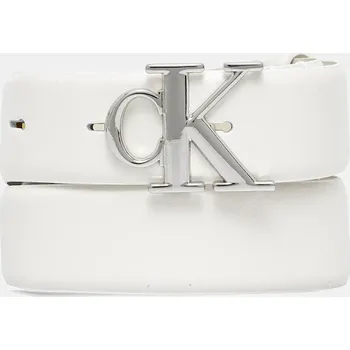 Opasek Kožený pásek Calvin Klein dámský, černá barva, LV04F7054G 00X, vel. 70