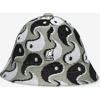 Klobouk Klobouk Kangol Balance Casual bílá barva, K3541.GREEN-OIL.GREEN 01, vel. M