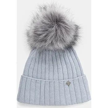 Čepice Dětská čepice s příměsí vlny Jamiks BELIZE II BELIZE.II.Na.g.JZI084.G modrá 05X, vel. 54