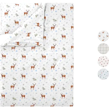 Povlečení LIVARNO® Ložní povlečení z jemného flanelu 140 x 200 cm, 70 x 90 cm