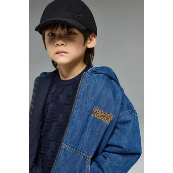 Kšiltovka Vlněná kšiltovka Emporio Armani tmavomodrá barva, EB000691 AF16038 EB000691.AF16038 59X, vel. M