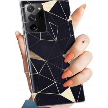 Pouzdro na mobilní telefon Zadní Kryt Hello Case pro Samsung Galaxy Note 20 Ultra zlatý