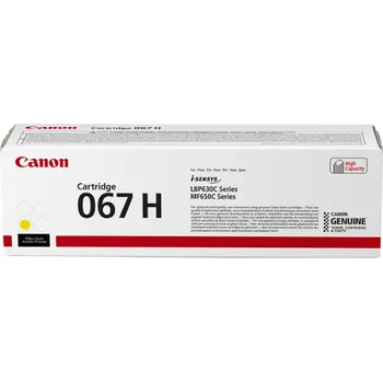 Canon Cartridge 067H / CRG-067H Y, Yellow - Original