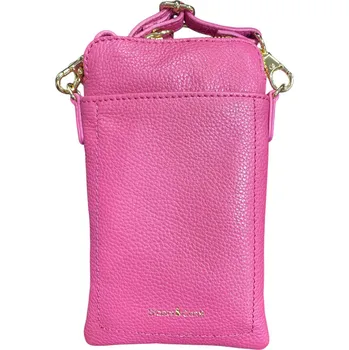 Gianni Conti slim kožené pouzdro na mobil fuchsie 4315304 Fuxia