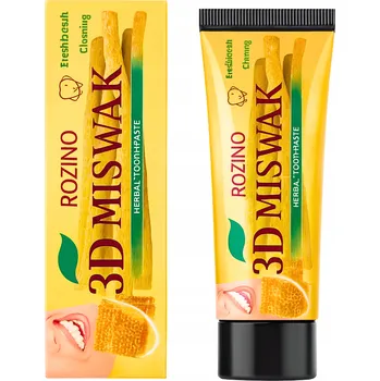 zubní pasta Přírodní bylinná zubní pasta Miswak s bělícím účinkem, arabská, svěží, 60 g
