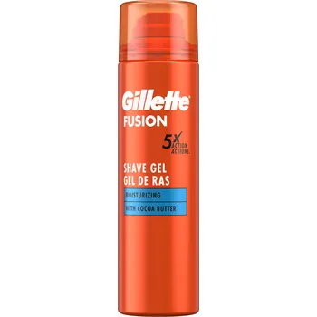 Gillette Fusion 5, gel na holení, hydratační, 200 Ml