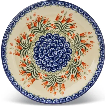 Stolování Dezertní talíř Ceramika Artystyczna Bolesławiec 21 cm - dek. 1431X