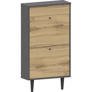 Botník Botník DOTTI 521 grafit-wotan antracit s úložným prostorem UFC