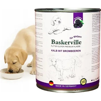 Krmivo pro psa Baskerville Super-Premium. Jehněčí a rybíz pro štěňata, 800g