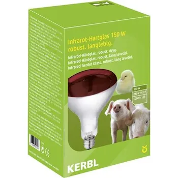 KERBL Žárovka vyhřívací infra červená - 150 W