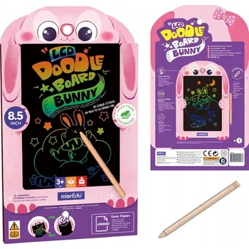 Výuková hračka MierEdu Králík LCD kreslicí tablet Králík