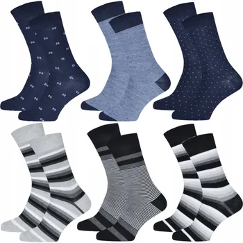 Pánské ponožky Pánské bavlněné Ponožky , 6 párů 39/42