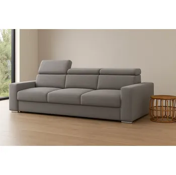 Sedací souprava Trojsedák BELURO šedá