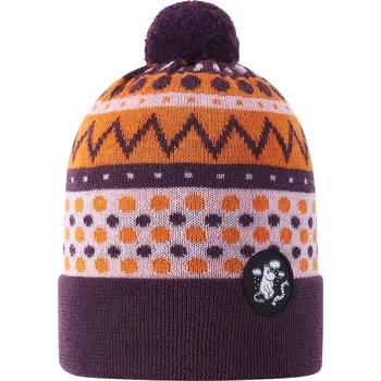 Čepice Dětská čepice Reima Moomin Flinga 5300133C.9BYA fialová 45X, vel. 48/50