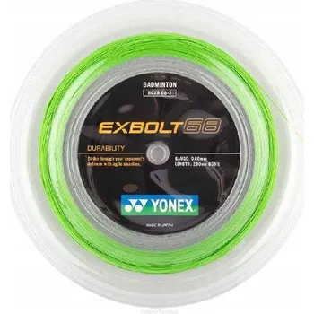 Výplet na badminton Yonex Exbolt 68, 10 m, zelený, ze špulky