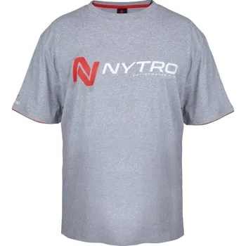 Pánské tričko Tričko Nytro Light Marl Grey Tee Shirt - XXL