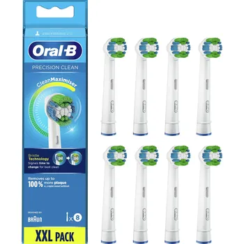 Elektrický zubní kartáček 8x Hlavice ORAL-B EB20Rx Precision Clean Maximiser