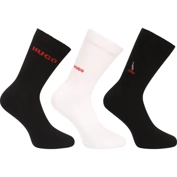 Pánské ponožky 3PACK ponožky HUGO vysoké vícebarevné (50546351 960) M Možnost vrácení zboží ZDARMA do 120 dnů!