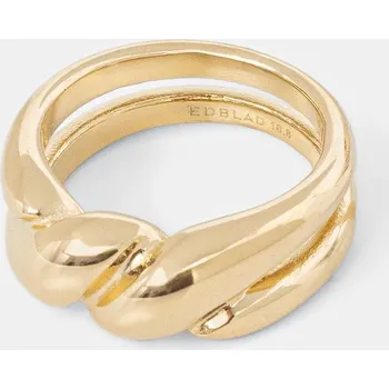 Prsten Pozlacený prsten EDBLAD Twist 127941 zlatá GLD, vel. S