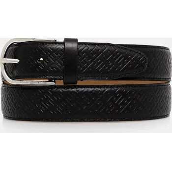 Opasek Pásek Tommy Hilfiger AM0AM13761 černá 99A, vel. 85